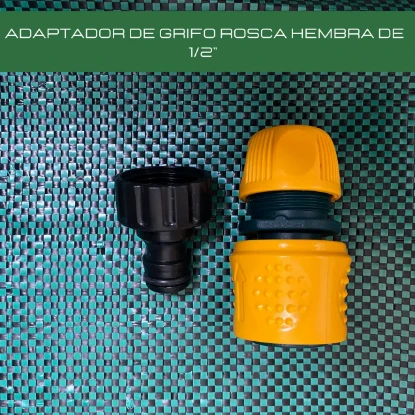 Imagen de RGX KIT MANGUERA BATTERIE 10 MT VERDE C/ACC. RGX KIT MANGUERA BATTERIE 10 MT VERDE C/ACC.