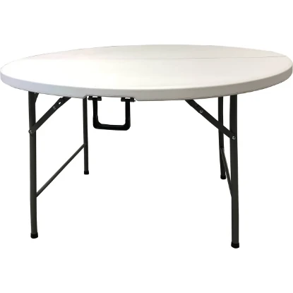 Imagen de HM MESA PLEGABLE RESINA REDONDA 120CM ALTO 74CM HM MESA PLEGABLE RESINA REDONDA 120CM ALTO 74CM