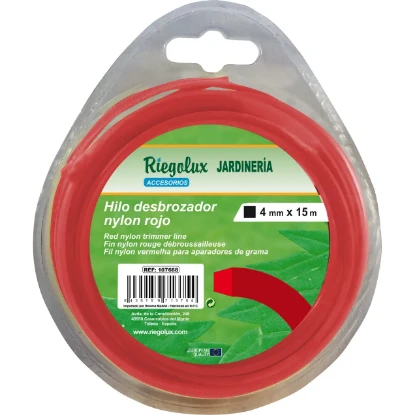 Imagen de RGX HILO DESBROZADORA NYLON CUADRADO 4MM X 15M RGX HILO DESBROZADORA NYLON CUADRADO 4MM X 15M