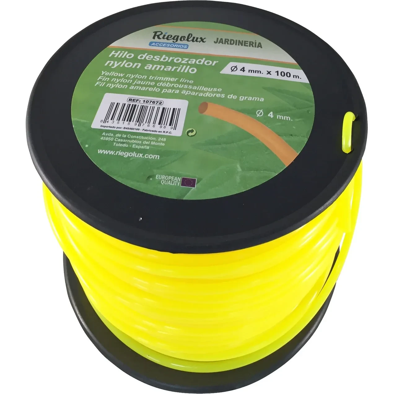 Picture of RGX HILO DESBROZADORA NYLON RED.4,0MMX100M AMARIL RGX HILO DESBROZADORA NYLON RED.4,0MMX100M AMARIL
