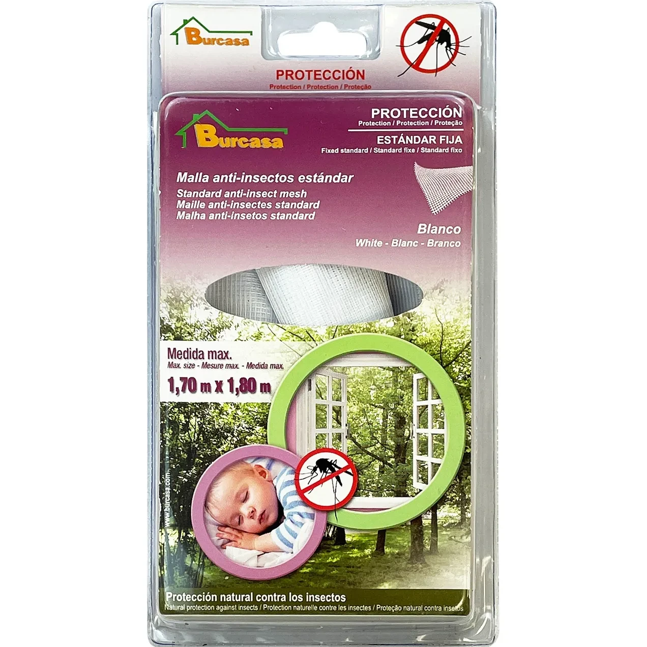 Imagen de BR MALLA ANTI-INSECT. STDARD BLANCO 1,7X1,8 BR MALLA ANTI-INSECT. STDARD BLANCO 1,7X1,8