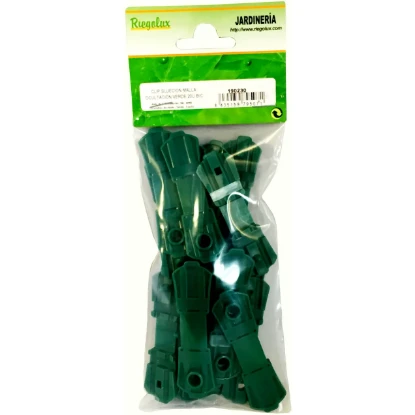 Imagen de RGX CLIP SUJECION MALLA OCULTACION VERDE 10U BLIS RGX CLIP SUJECION MALLA OCULTACION VERDE 10U BLIS