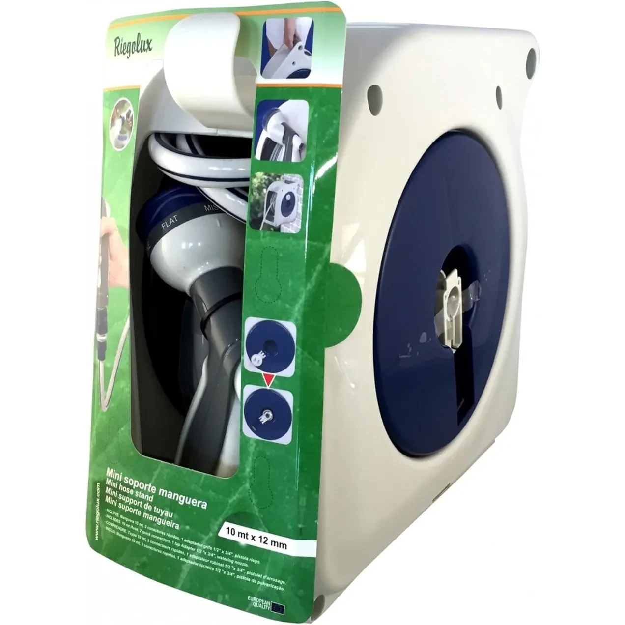 Picture of RGX SOPORTE CON MANGUERA 10MX12MM+3CONEC+1PIST EN RGX SOPORTE CON MANGUERA 10MX12MM+3CONEC+1PIST EN