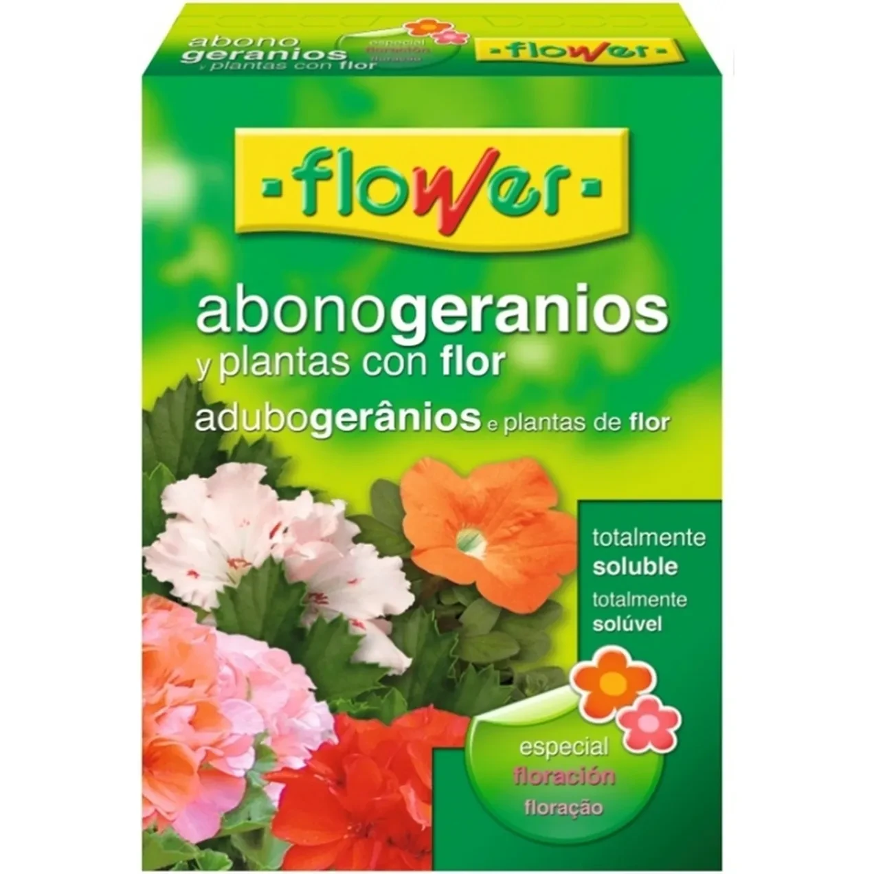 Imagen de ABONO GERANIOS SOLUBLE FLOWER 10773 800 GR