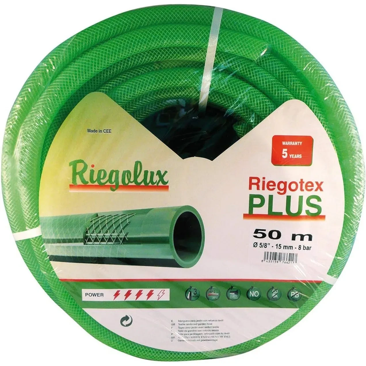 Imagen de RGX MANGUERA RIEGOTEX PLUS 19X50MTS RGX MANGUERA RIEGOTEX PLUS 19X50MTS