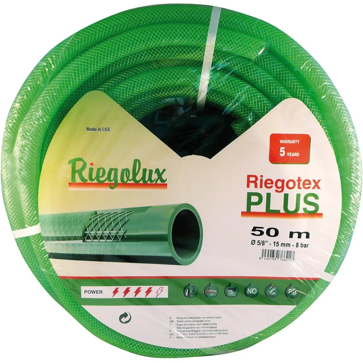 Imagen de RGX MANGUERA RIEGOTEX PLUS 25X50MTS RGX MANGUERA RIEGOTEX PLUS 25X50MTS