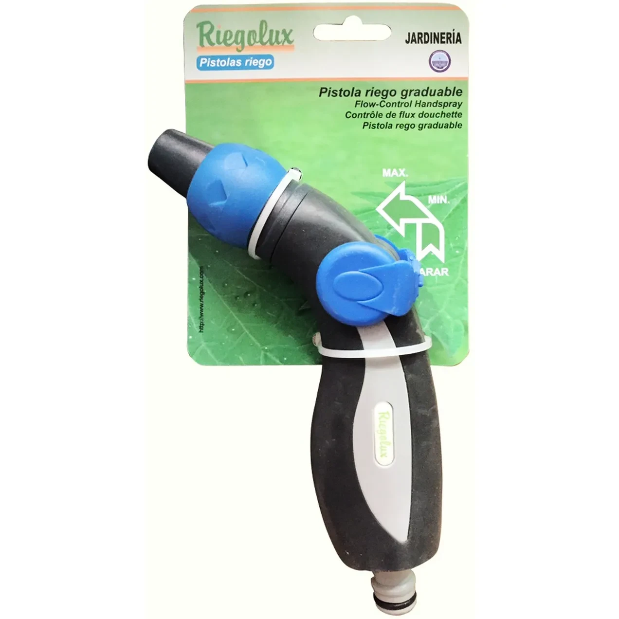 Picture of RGX PISTOLA RIEGO GRADUABLE C/COLGADOR RGX PISTOLA RIEGO GRADUABLE C/COLGADOR