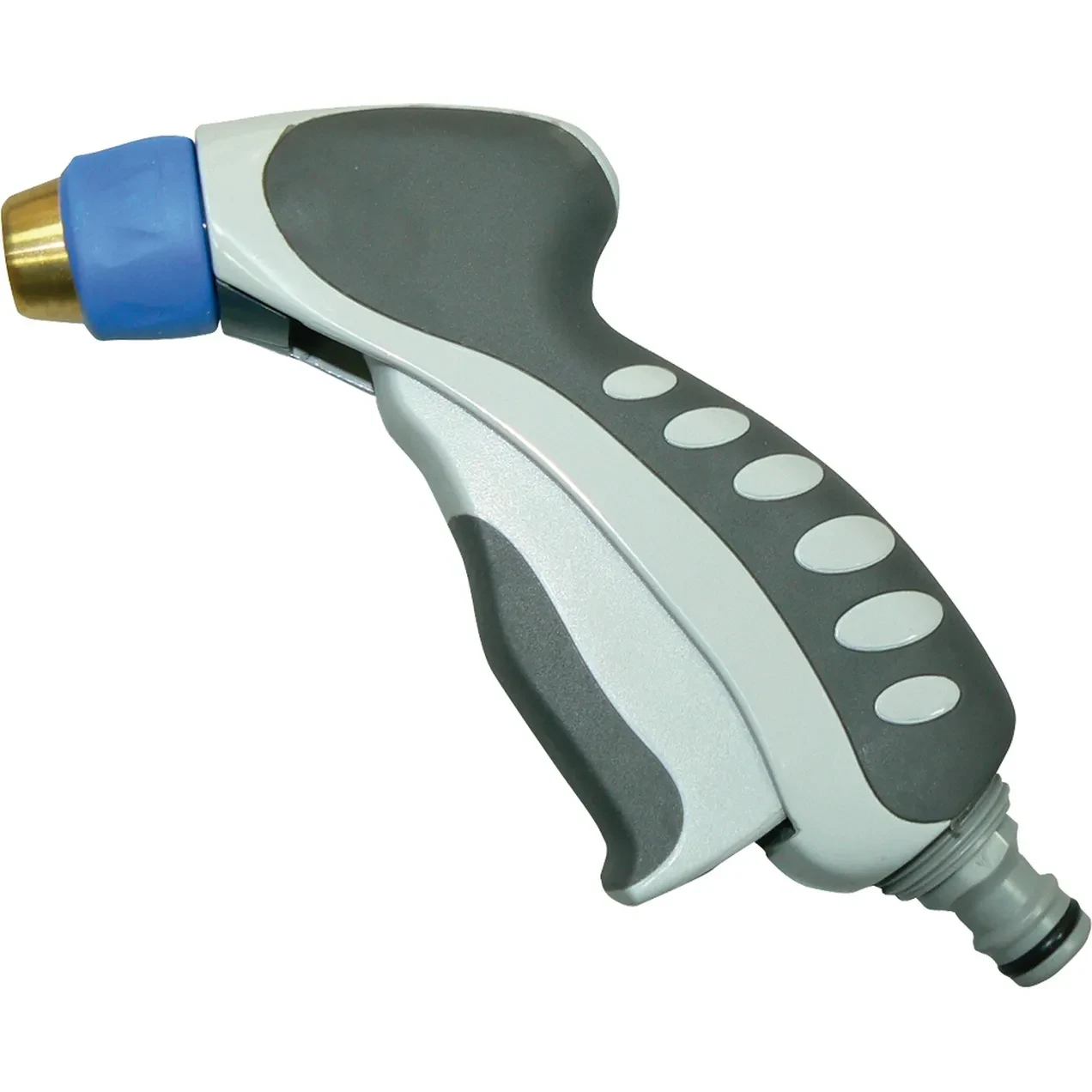 Imagen de RGX PISTOLA RIEGO LATON GRADUABLE C/COLGADOR RGX PISTOLA RIEGO LATON GRADUABLE C/COLGADOR