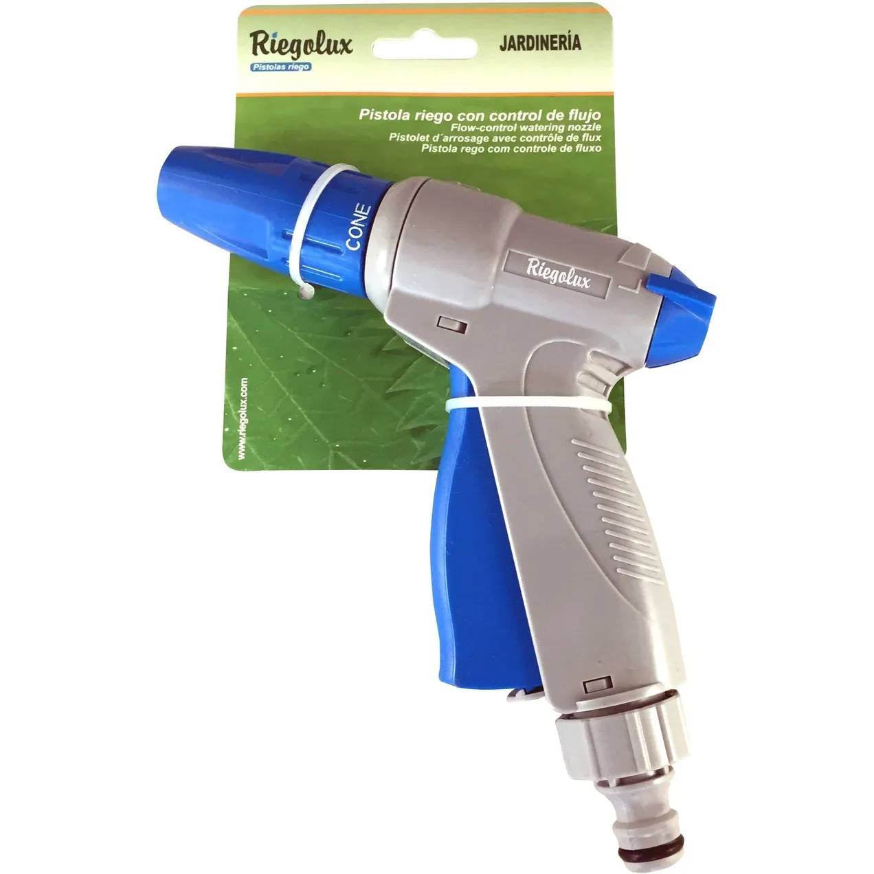 Imagen de RGX PISTOLA RIEGO CONTROL FLUJO+ADAP.COLGADOR RGX PISTOLA RIEGO CONTROL FLUJO+ADAP.COLGADOR