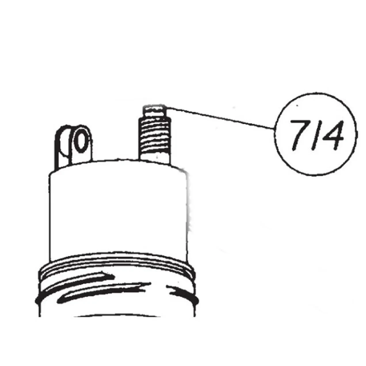 Imagen de MATABI TUBO CON RACORD REF.714