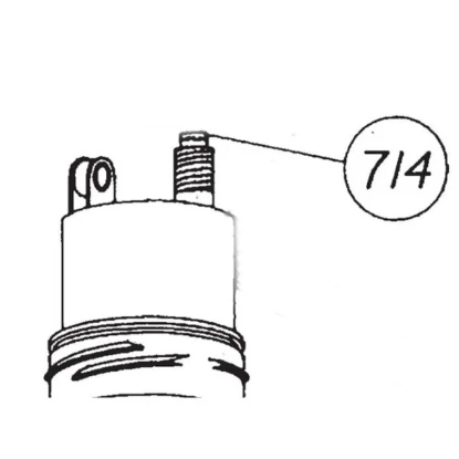 Imagen de MATABI TUBO CON RACORD REF.714