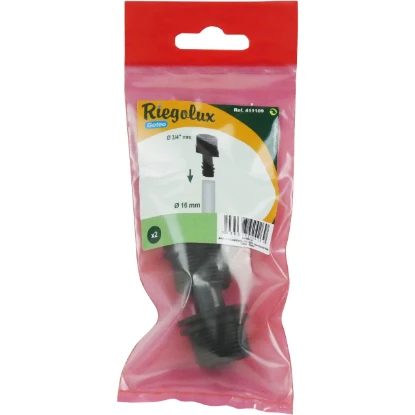 Imagen de RGX GO ADAPTADOR M. 3/4" - 16MM BOLSA/C 2 U RGX GO ADAPTADOR GRIFO M. 3/4" - 16MM BOLSA/C 2 U