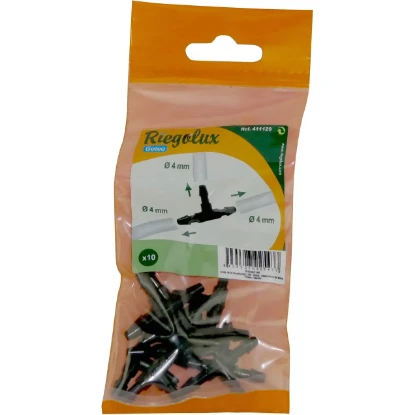Imagen de RGX GOTEO CONEXION EN T 4-6MM BOLSA/C 10 UD RGX GO CONEXION EN T 4-6MM BOLSA/C 10 UD