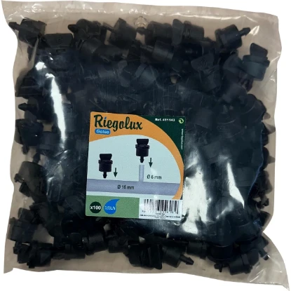 Imagen de RGX GO GOTERO PINCHADO 4X55 BOLSA 100 RGX GO GOTERO DESMONTABLE PINCHADO 4X55 BOLSA 100