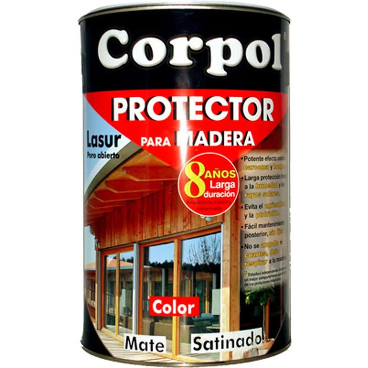 Imagen de CORPOL PROTECTOR MADERA ROBLE SAT.750ML