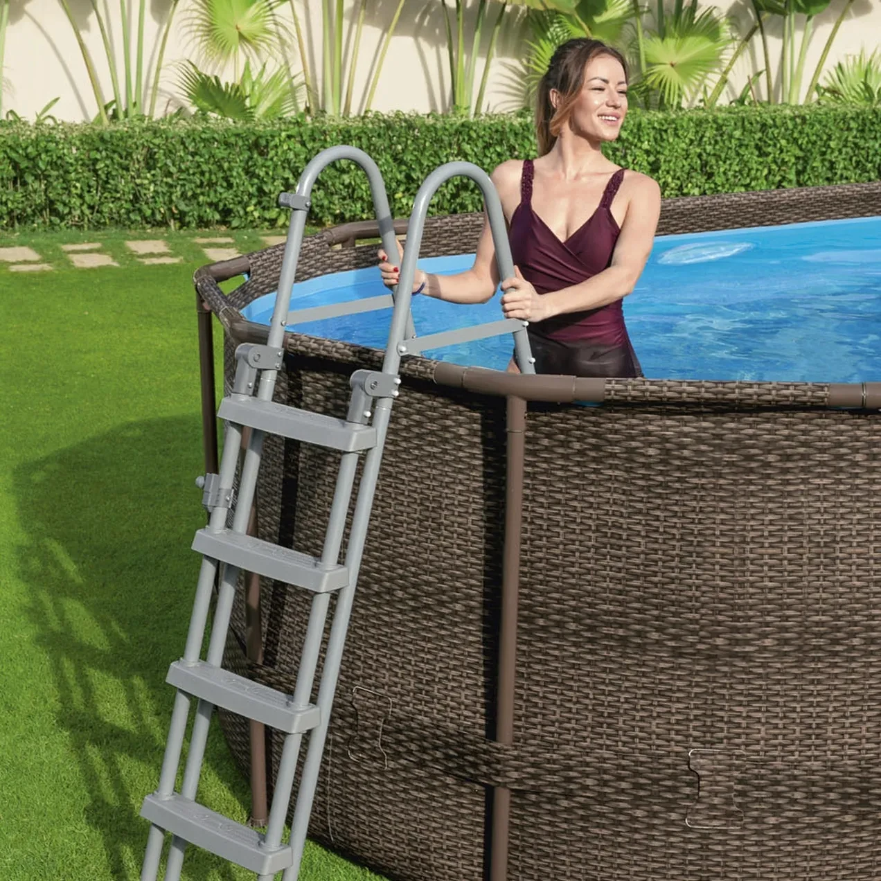 Imagen de PISCINA PVC 549X274X122CM POWE