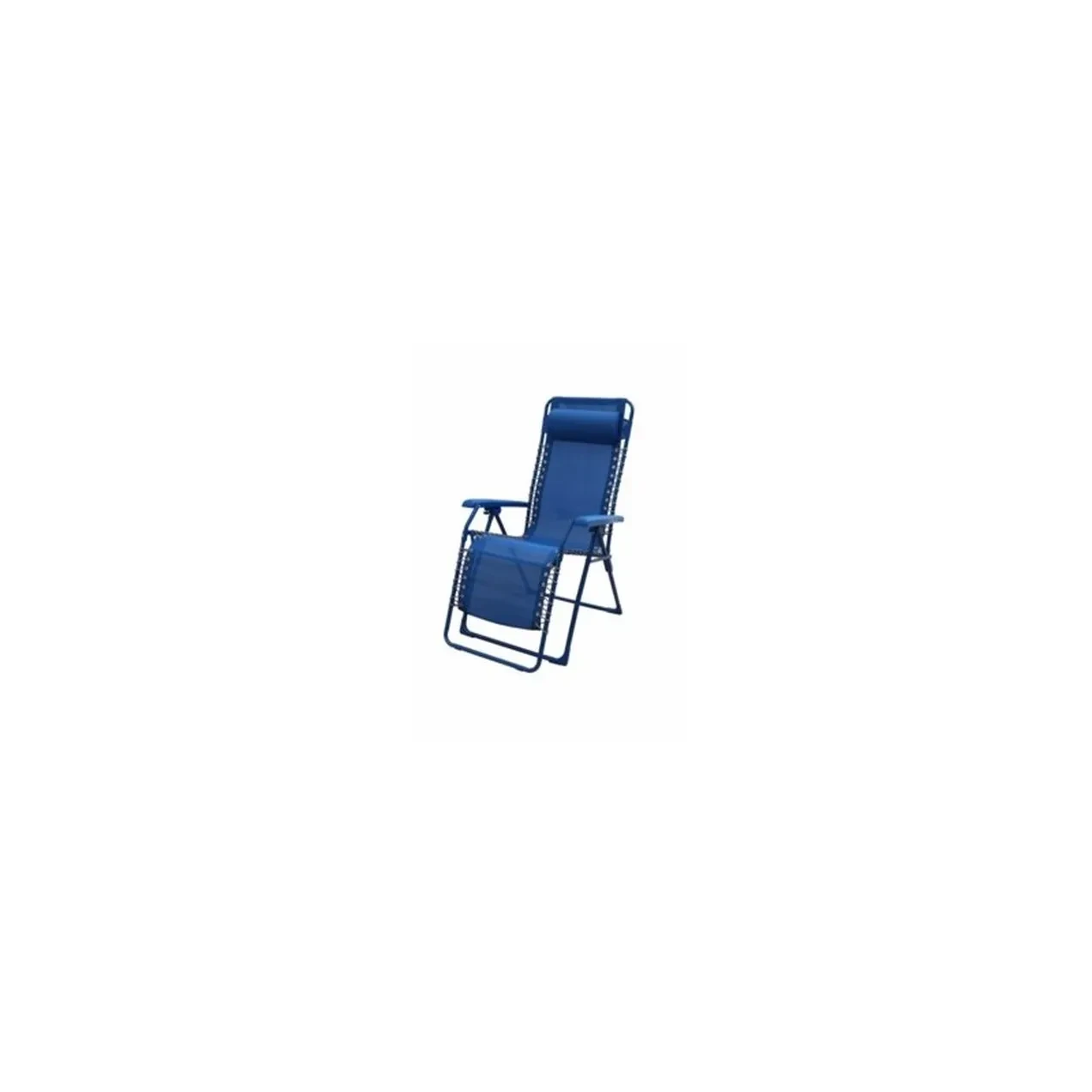 Imagen de TUMBONA JARD PLEG AZUL NT