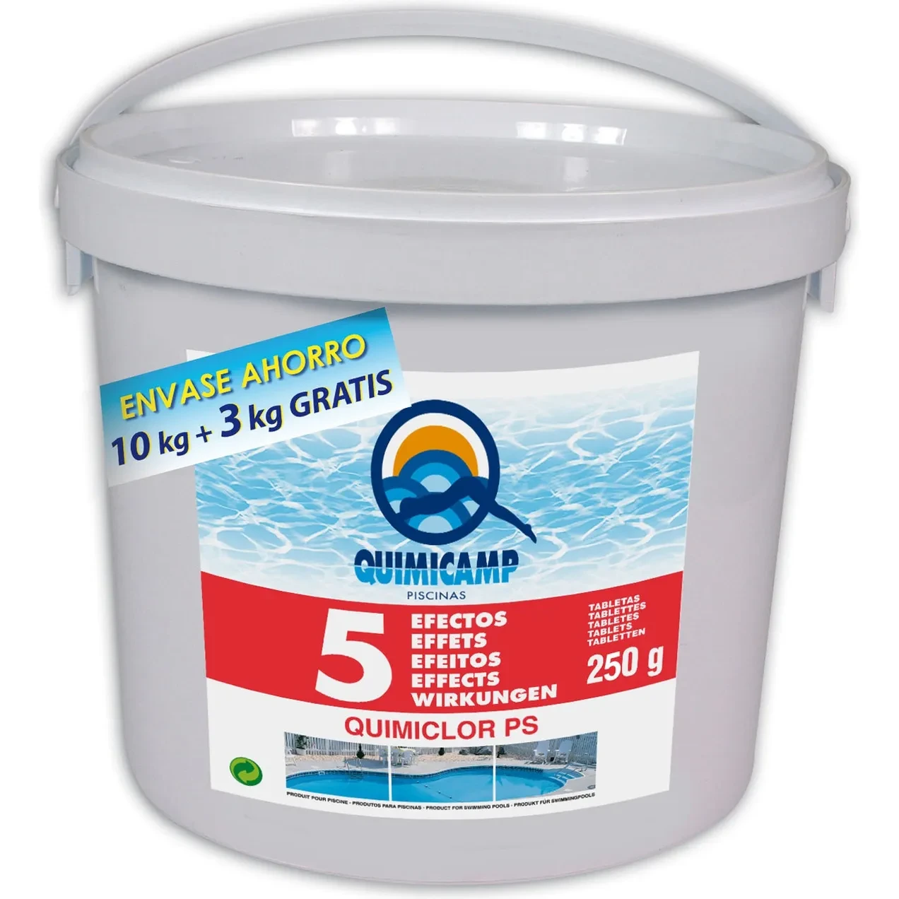 Imagen de CLORO 5 ACCIONES TABLETA 200GR
