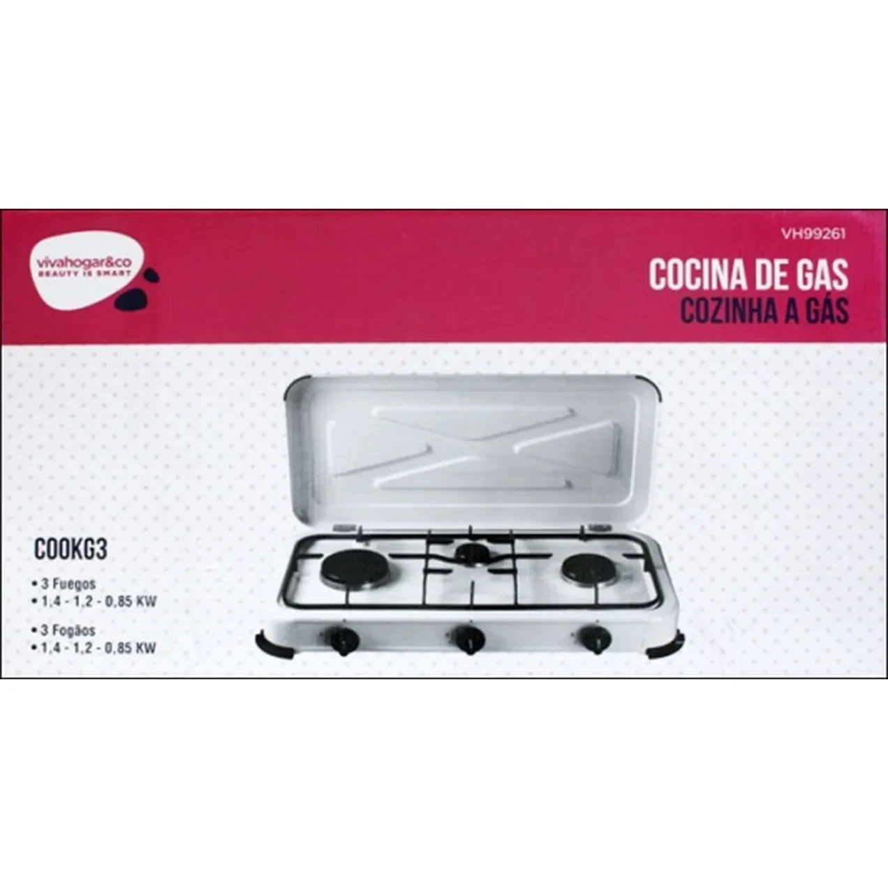 Imagen de COCINA PORTATIL A GAS VIVAH VH
