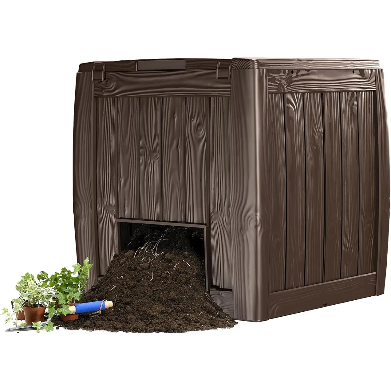 Imagen de COMPOSTADOR JARD 74X69,5X72CM 350LT/H KETER PP MA