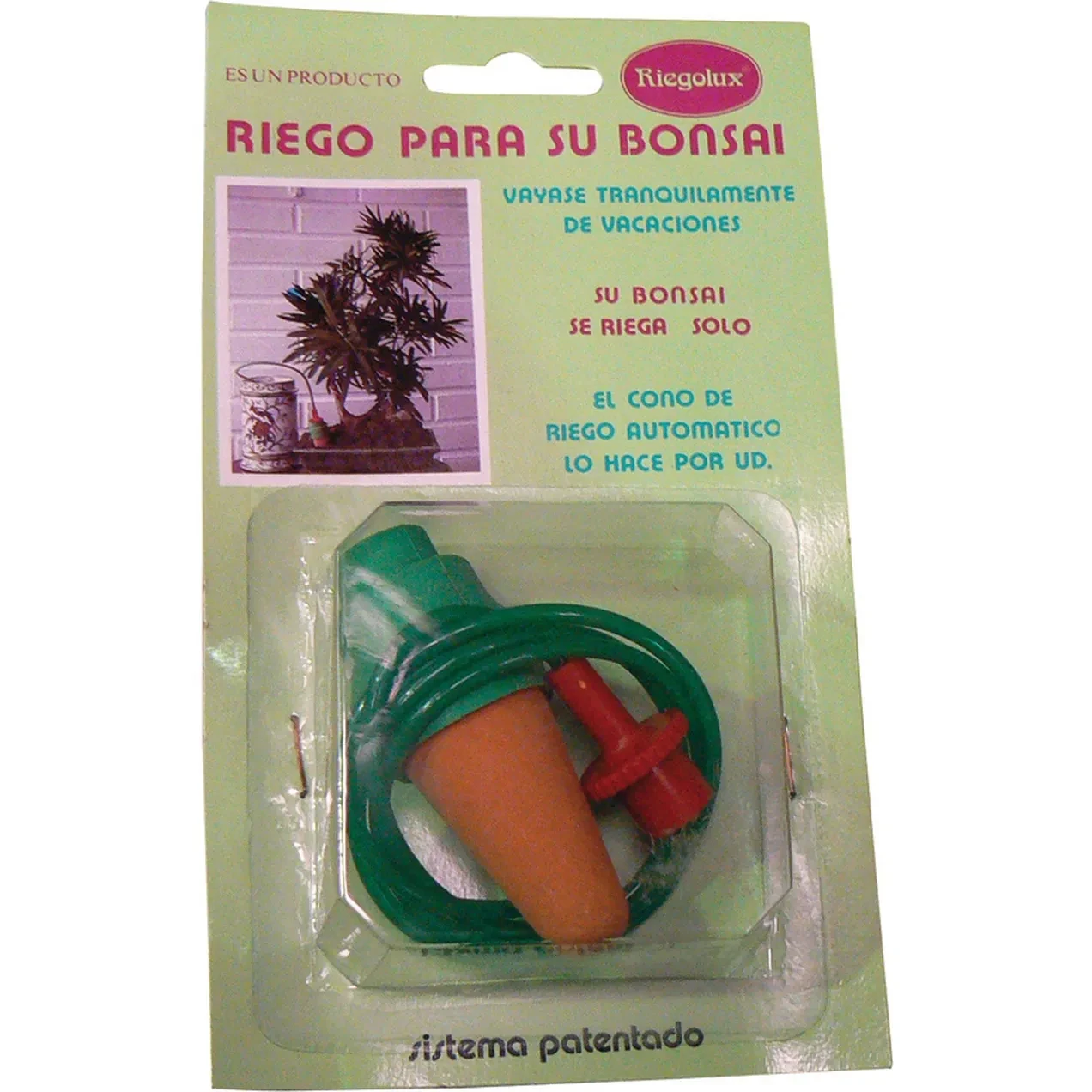 Imagen de RGX CONO RIEGO AUTOMATICO (BONSAI) 1UND BLISTER RGX CONO RIEGO AUTOMATICO (BONSAI) 1UND BLISTER
