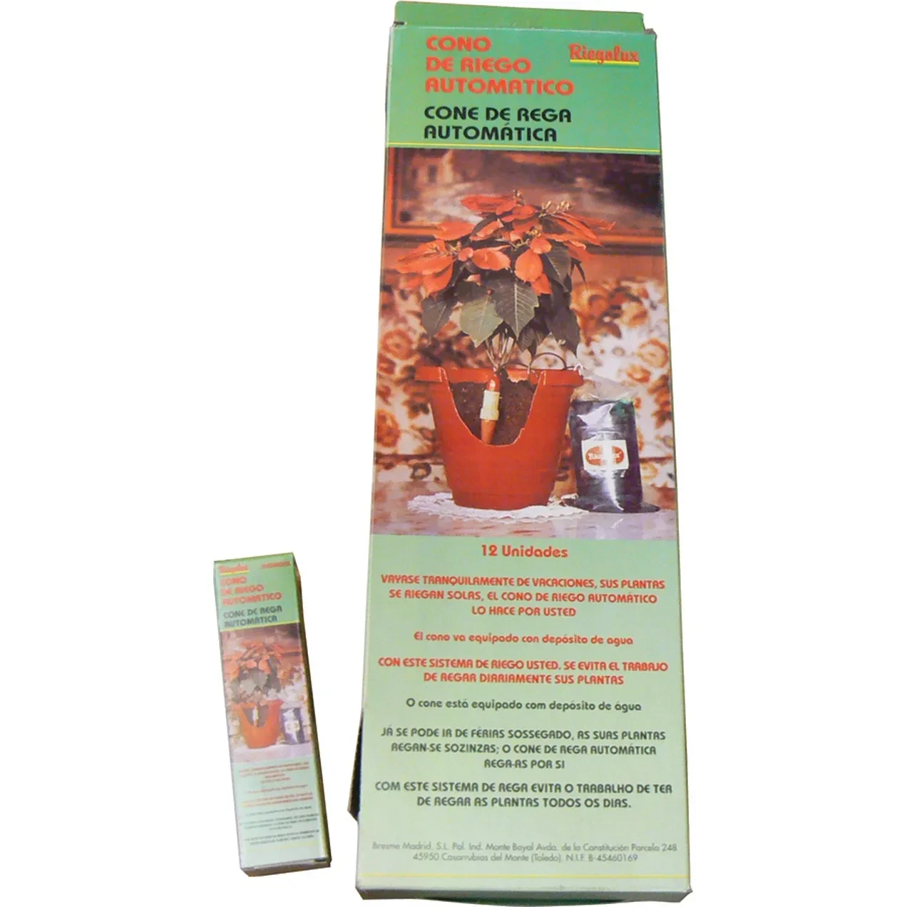 Imagen de RGX CONO RIEGO AUTOMATICO MACETA 1UND CAJA RGX CONO RIEGO AUTOMATICO MACETA 1UND CAJA