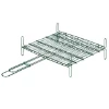 Imagen de HM PARRILLA DOBLE 300X300MM HM PARRILLA DOBLE 300X300MM
