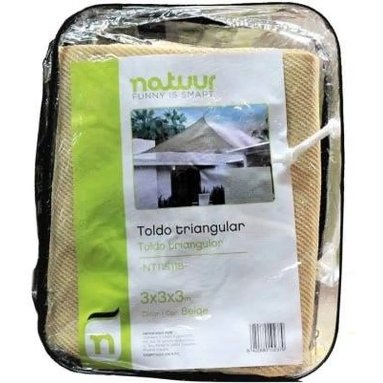 Imagen de TOLDO VELA TRIANGULAR 3X3X3 M