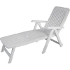 Imagen de TUMBONA JARD PLEG BLANCO 6043