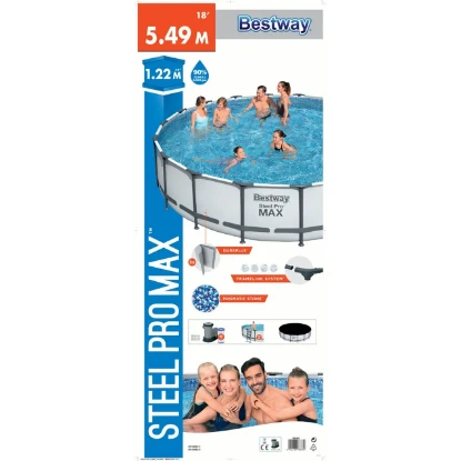 Imagen de PISCINA PVC 549X122CM STEEL PR