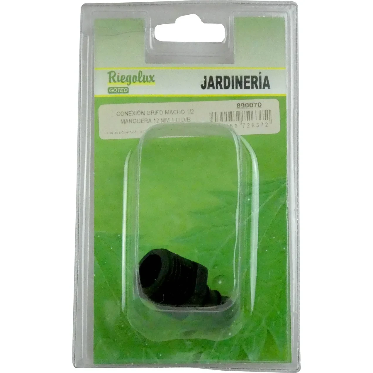 Imagen de RGX GO ADAPTADOR M. 1/2" - 12MM BLISTER 1 U RGX GO ADAPTADOR GRIFO M. 1/2" - 12MM BLISTER 1 U