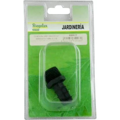 Imagen de RGX GO ADAPTADOR M. 1/2" - 16MM BLISTER 1 U RGX GO ADAPTADOR GRIFO M. 1/2" - 16MM BLISTER 1 U