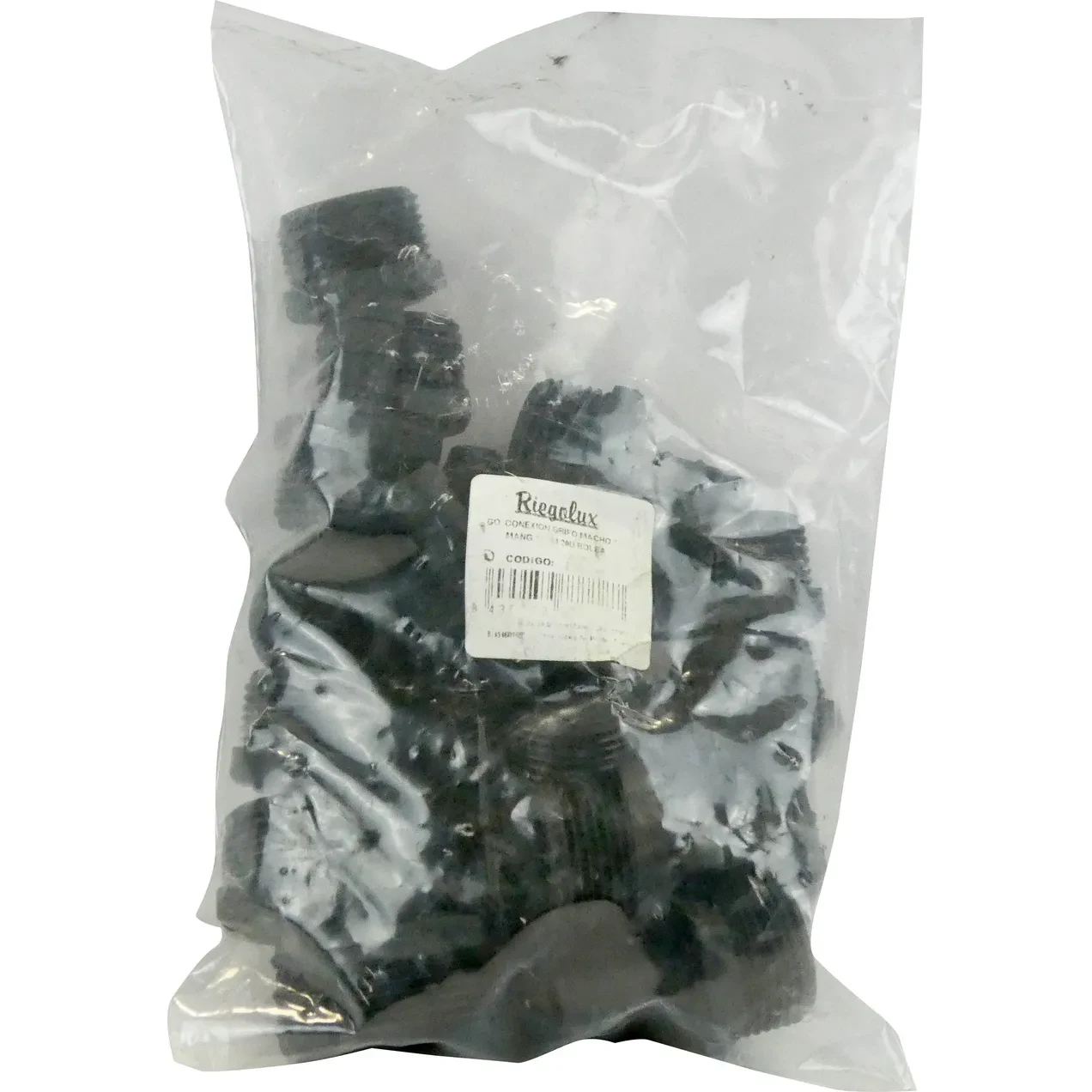 Imagen de RGX GO ADAPTADOR M. 1/2" - 12MM BOLSA 20 UD RGX GO ADAPTADOR GRIFO M. 1/2" - 12MM BOLSA 20 UD