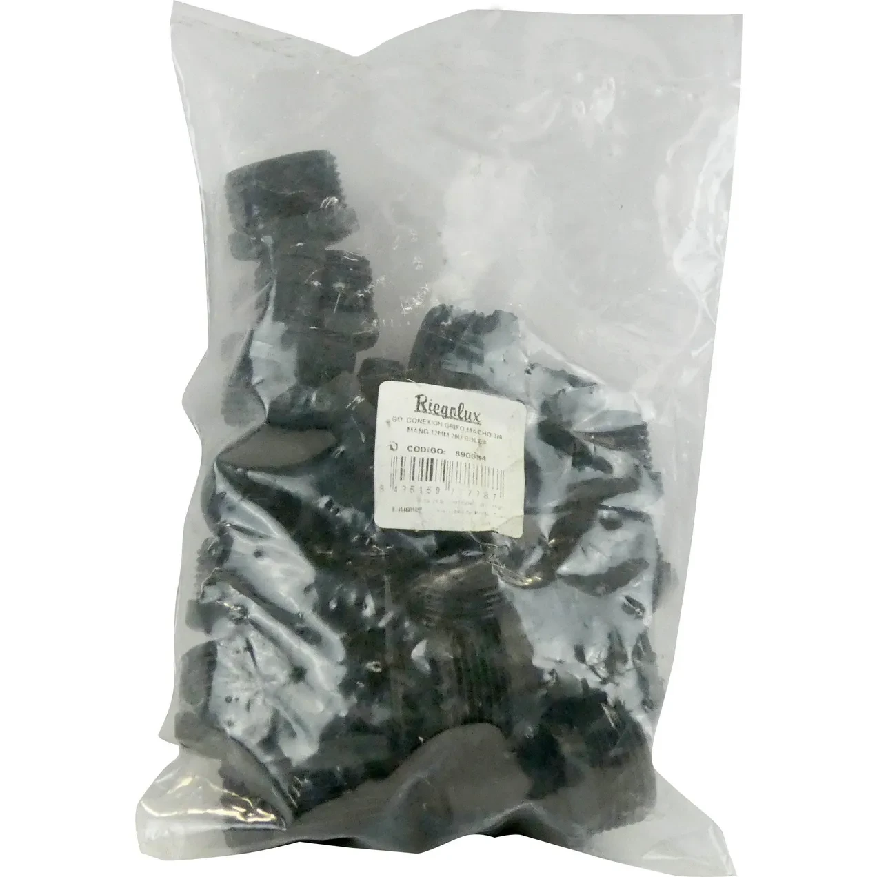 Imagen de RGX GO ADAPTADOR M. 3/4" - 12MM BOLSA 20 UD RGX GO ADAPTADOR GRIFO M. 3/4" - 12MM BOLSA 20 UD