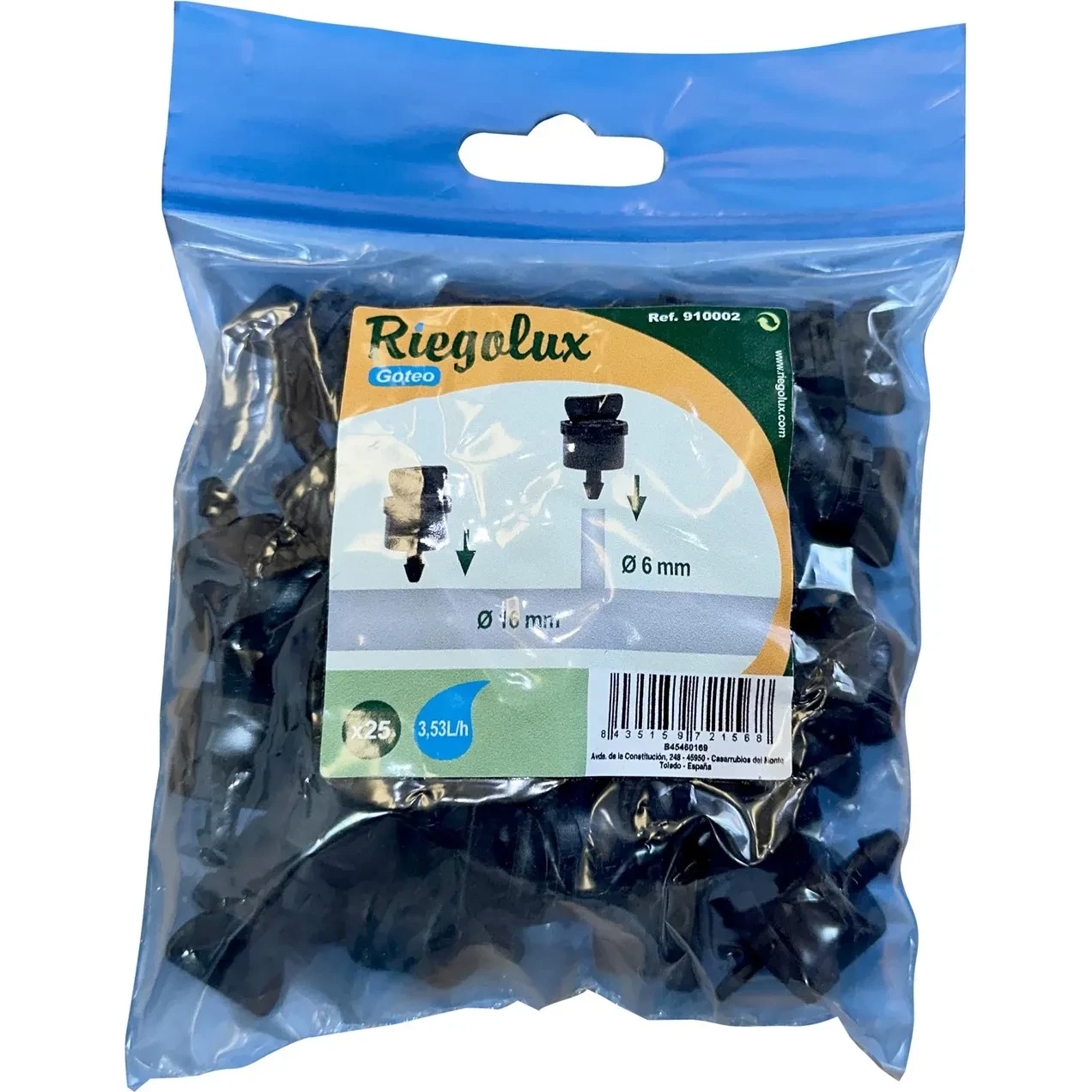 Imagen de RGX GO GOTERO PINCHADO 4x55 BOL/C 25U RGX GO GOTERO DESMONTABLE PINCHADO 4X55 BOL/C 25U