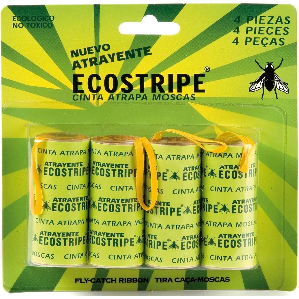 Imagen de IBYSTOP TRAMPA ADHESIVA P/INSECTOS BL.4 UNID.
