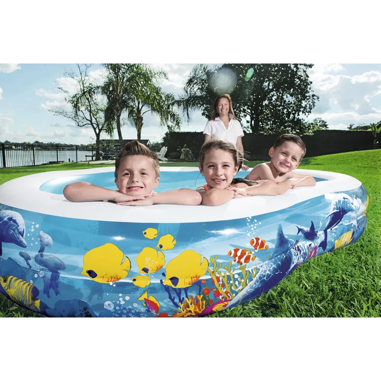 Imagen de PISCINA HINCH 262X157X46CM FON