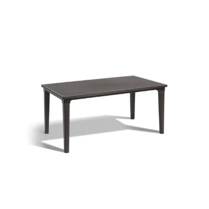 Imagen de MESA JARD 165X94CM RES GRAFIT