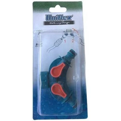 Imagen de TOMA GRIFO DUPLEX GRFOS 3/4"-BLISTER UNIFLEX