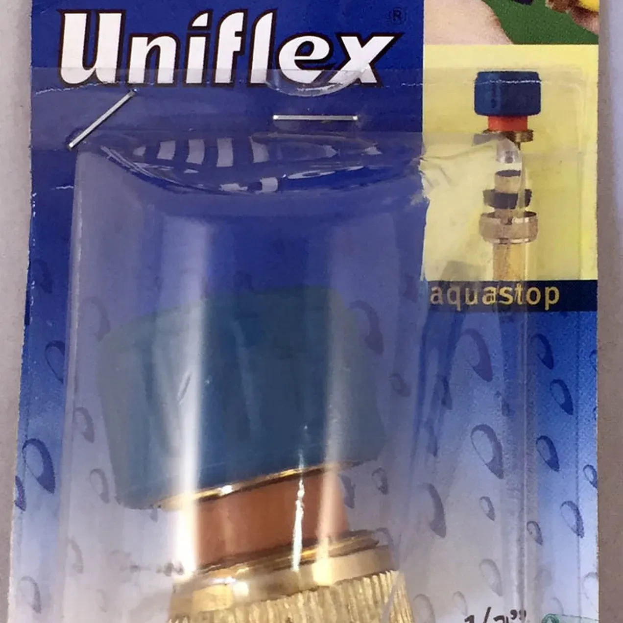 Imagen de CONECTOR 1/2"-5/8" AQUASTOP-BLISTER UNIFLEX