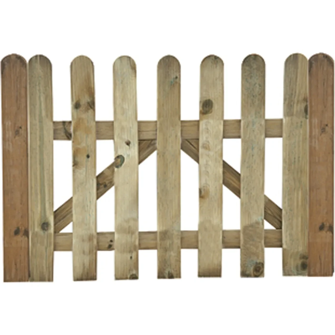 Imagen de PUERTA VALLA CLASICA MADERA 10
