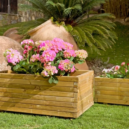 Imagen de JARDINERA MAD CUAD 80X40X35 NO