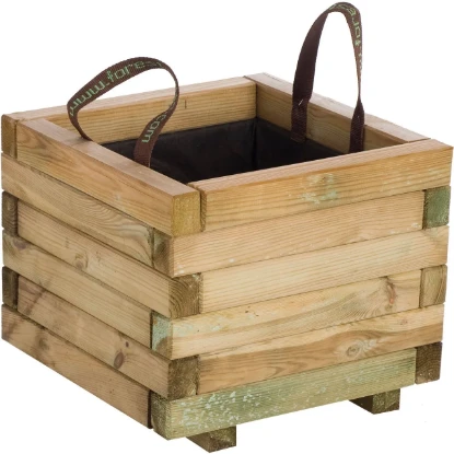 Imagen de JARDINERA MAD CUAD. BAROQ 28L