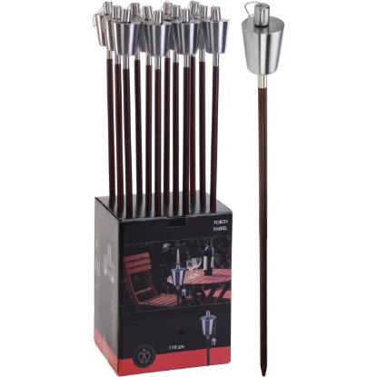 Imagen de ANTORCHA ACERO INX 110 CM