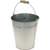 Imagen de CUBO GALVANIZADO ASA MADERA 10