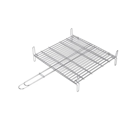 Imagen de PARRILLA DOBLE INOX 18/8 40/45