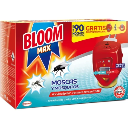 Imagen de INSECTICIDA ELEC. MOSCAS Y MOSQUITOS BLOMM + 2REC.