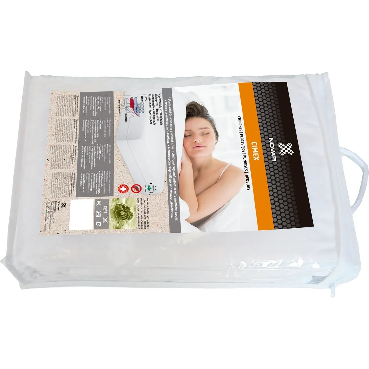 Imagen de FUNDA COLCHON ANTICHINCHE 150X