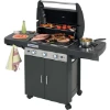 Imagen de BARBACOA GAS 3 QMDRES+HORNILLO