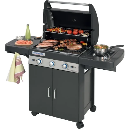 Imagen de BARBACOA GAS 3 QMDRES+HORNILLO
